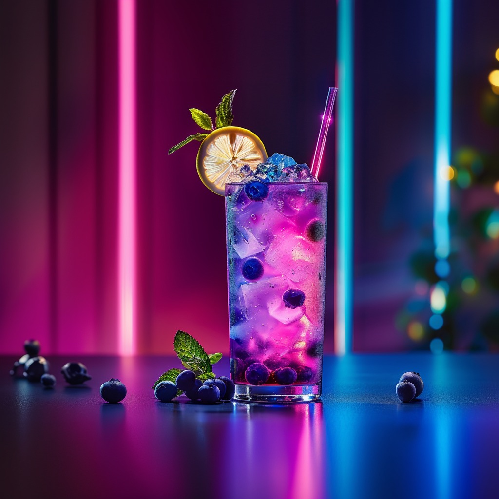 Billie Blue cocktail image