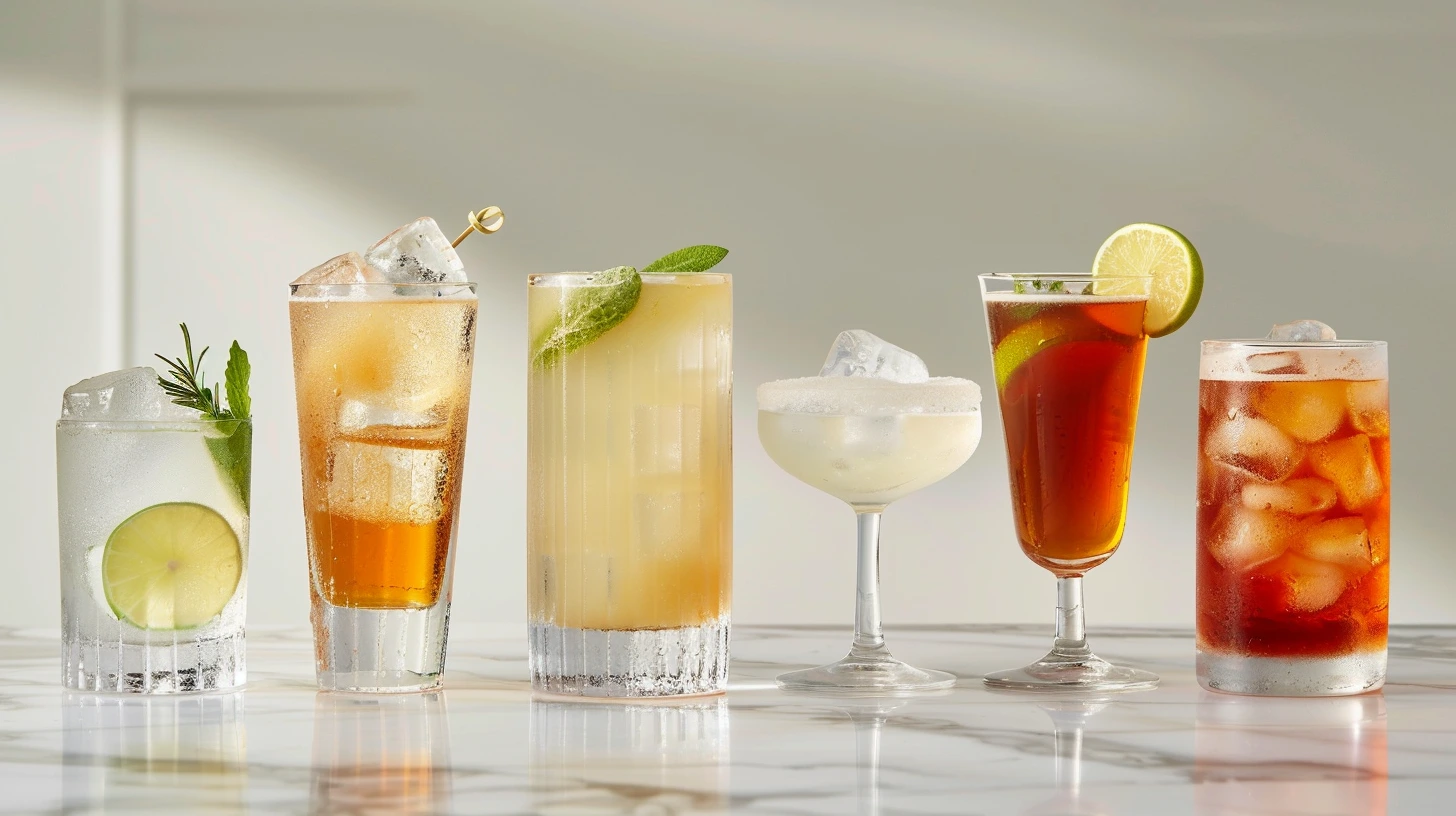 Cocktail Families Explained: Sour, Collins, Fizz, Rickey, Mule and Highball