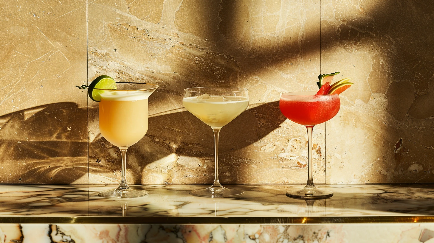 The Daiquiri Family: Classic, Hemingway and Fruit Variations