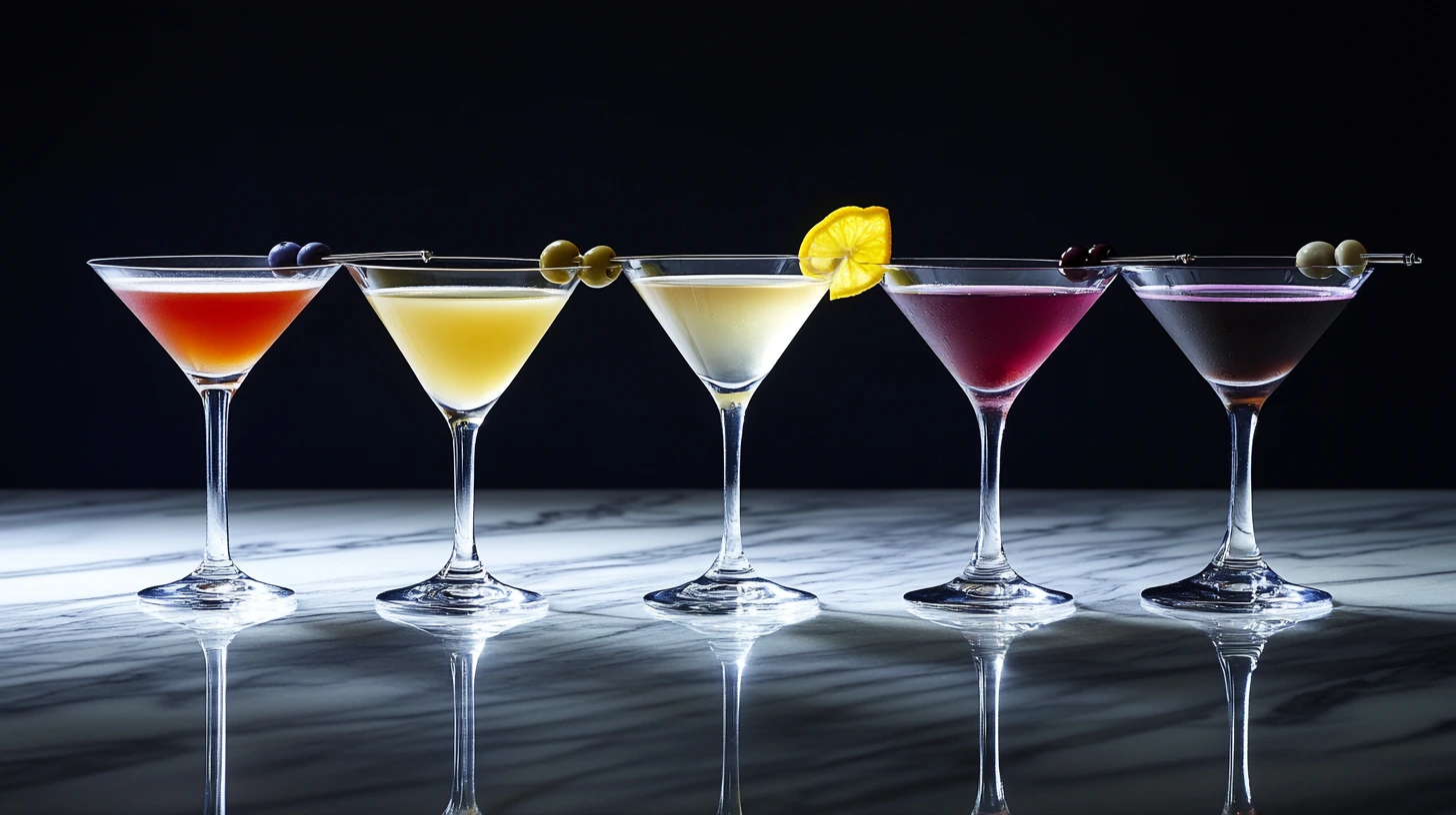 The Martini Family: Classic, Dirty, Sweet and Modern Variations