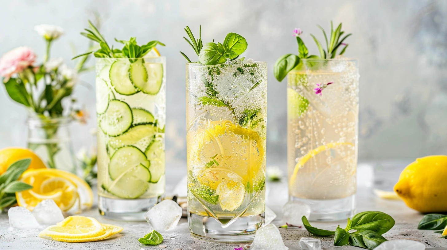 Gin Fizz, Collins and Botanical Highballs