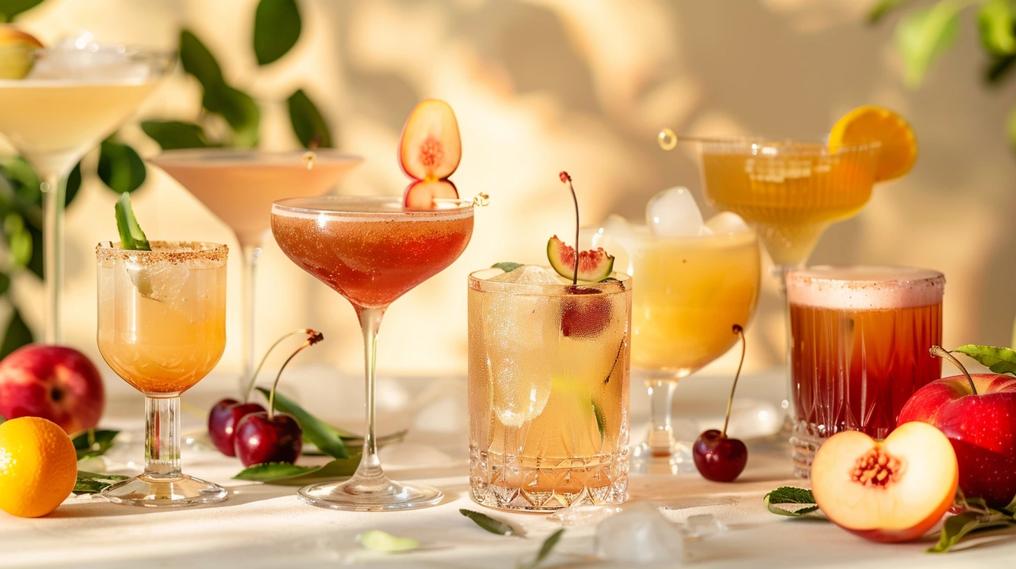 Orchard and Stone Fruit Cocktails