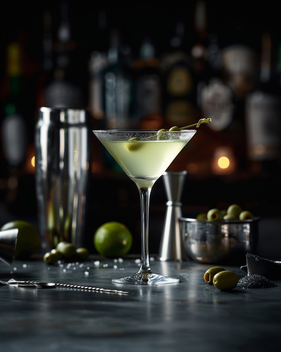 Dirty Margarita-Tini cocktail image