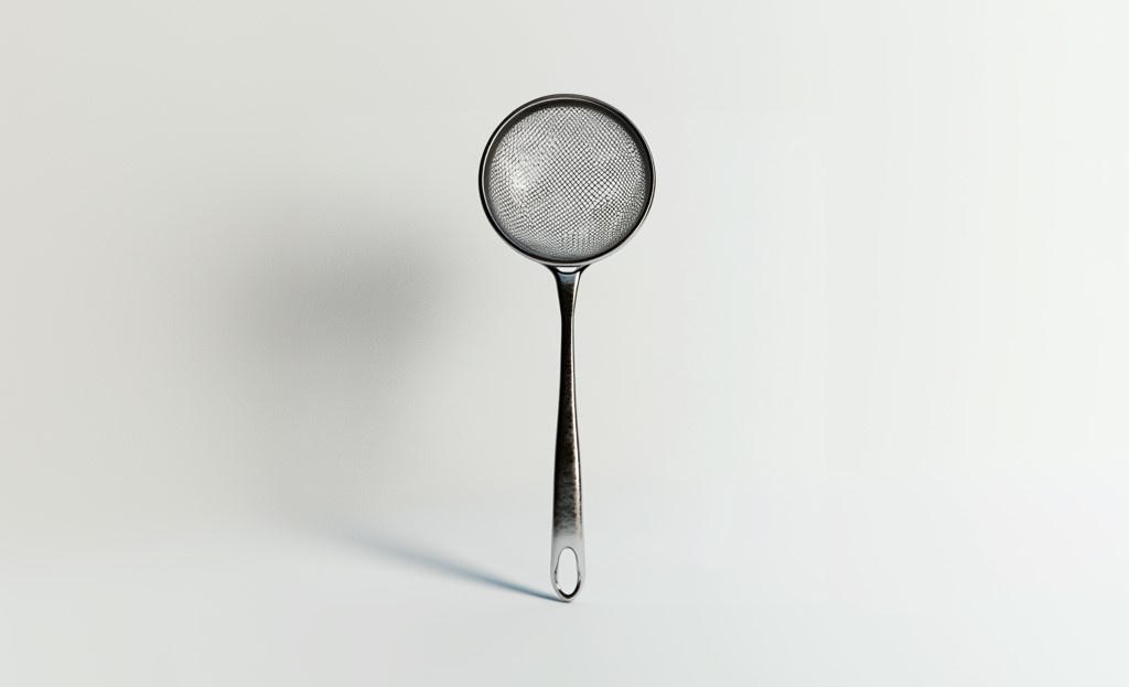 Fine mesh strainer