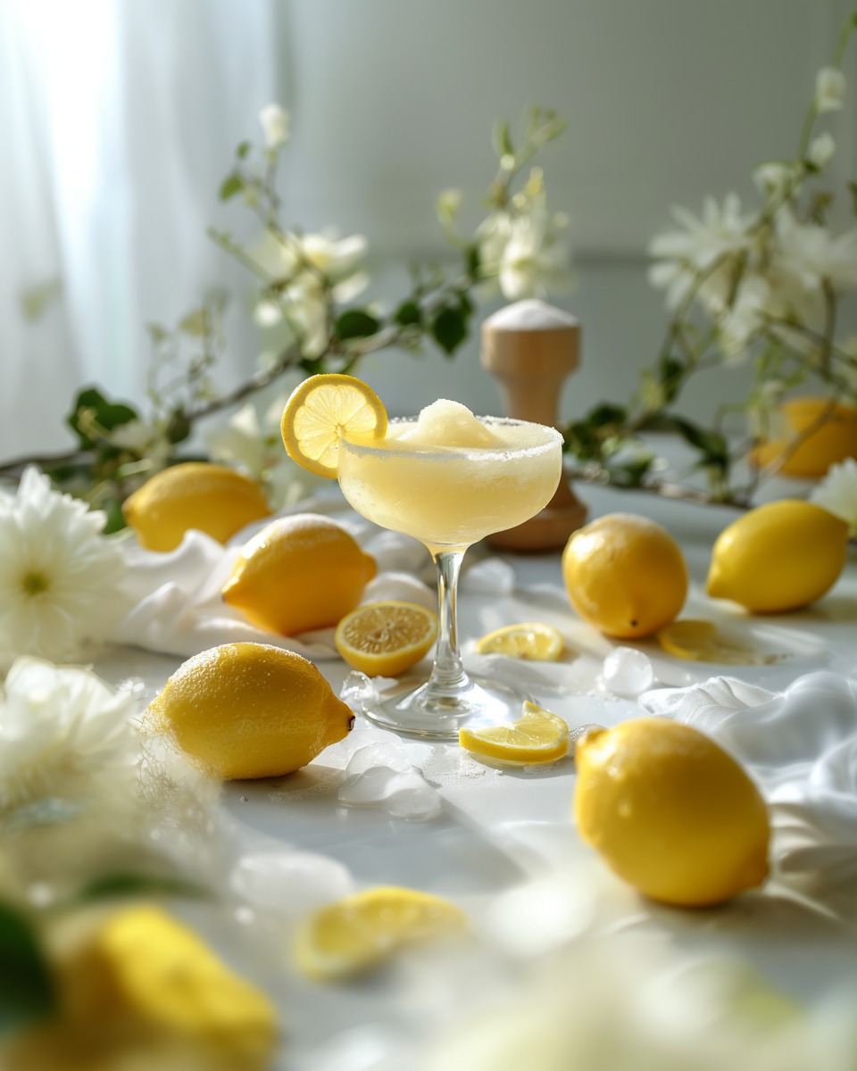 Frozen Limoncello Daiquiri cocktail image
