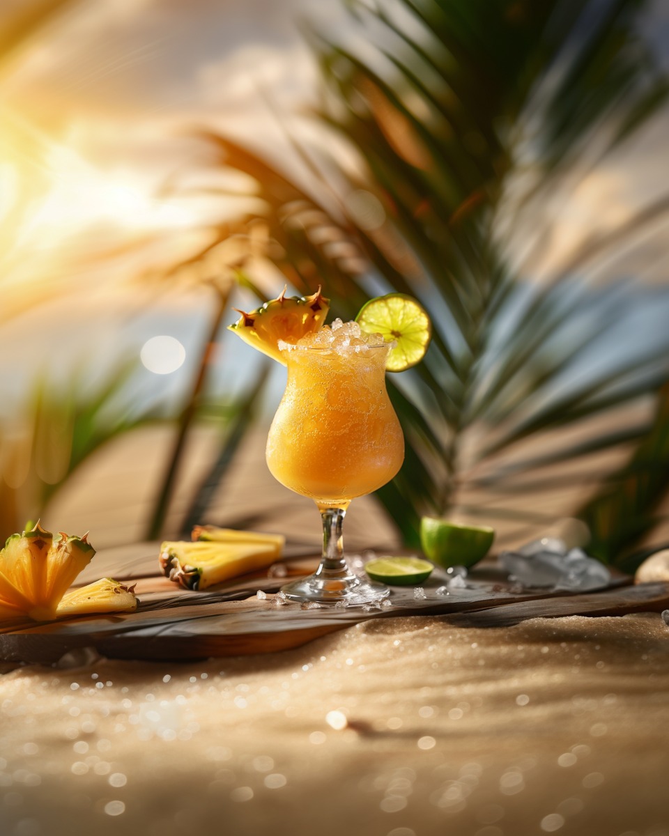 Frozen Tropical Daiquiri cocktail image