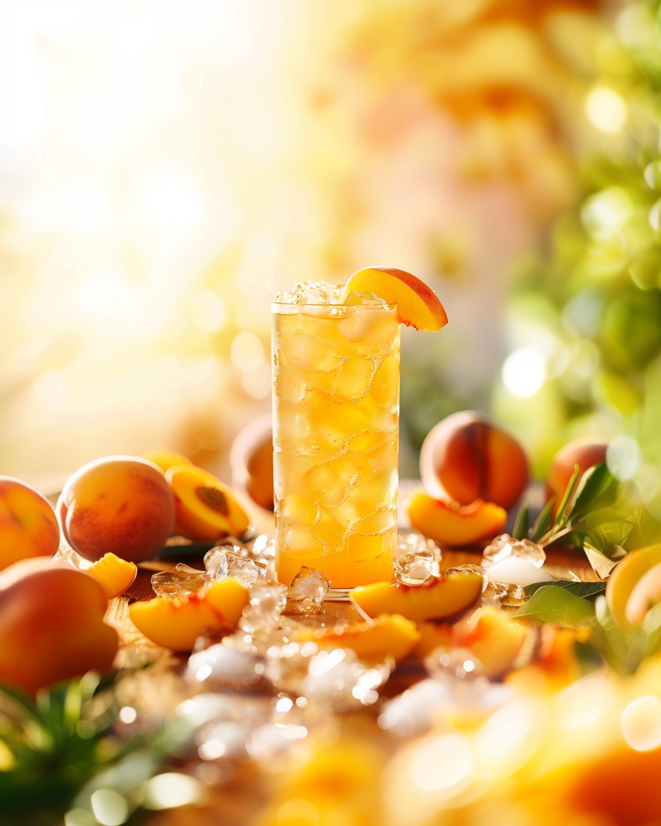 Fuzzy Navel cocktail image