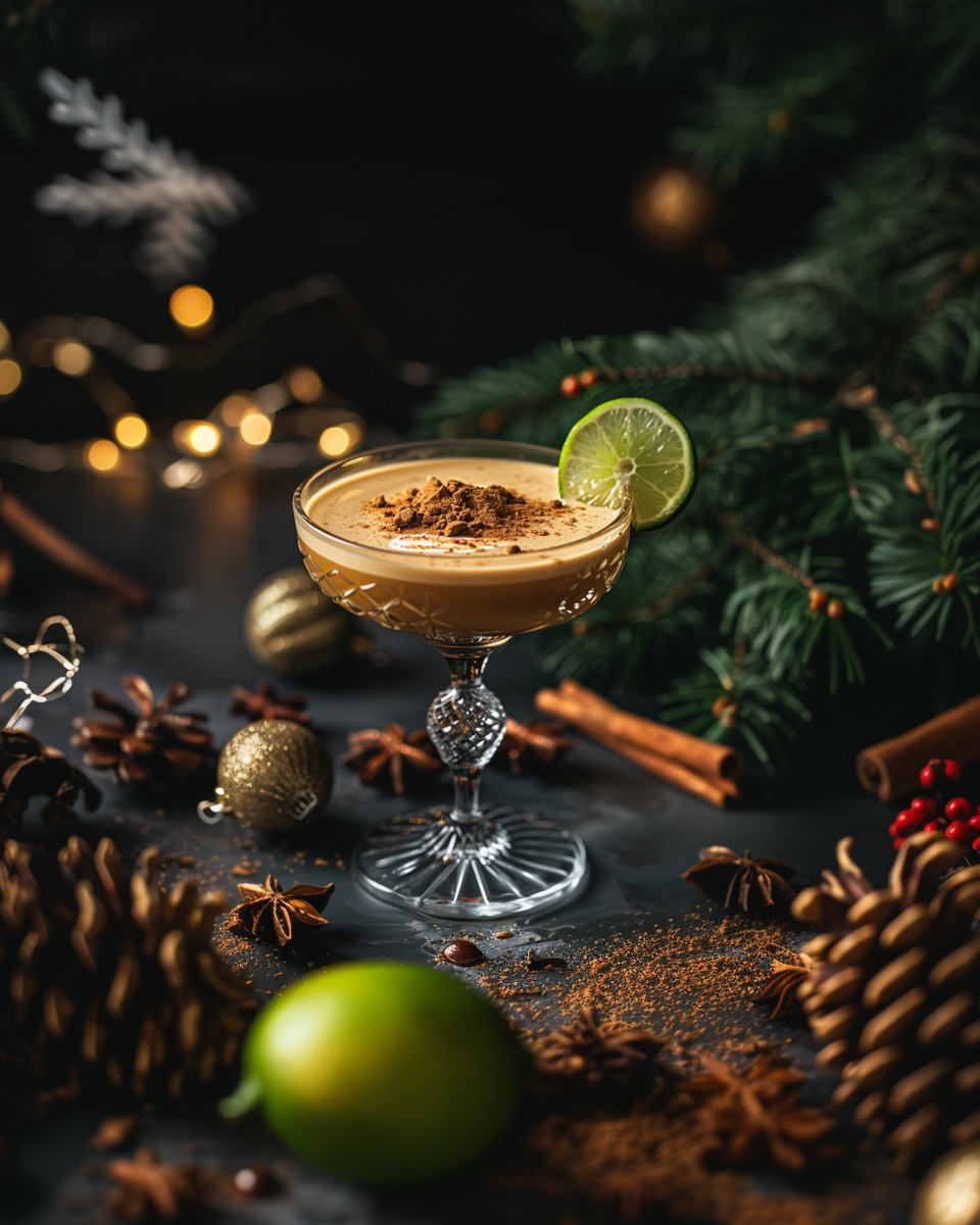 Gingerbread Mai Tai Flip