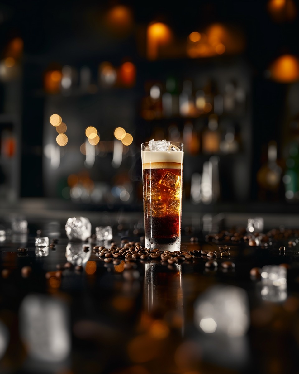 Kahlua Cold Brew Highball cocktail image