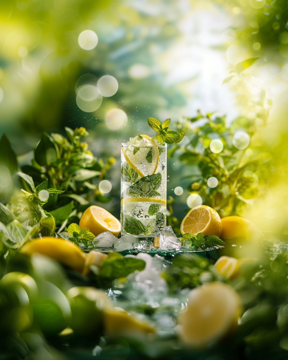 Limoncello Mojito cocktail image
