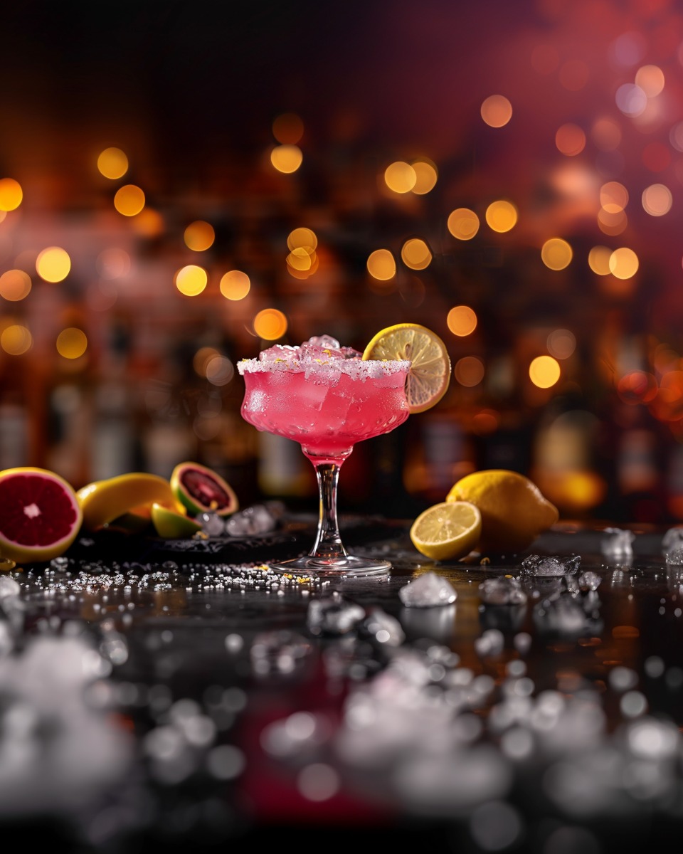 Pink Lemonade Margarita cocktail image