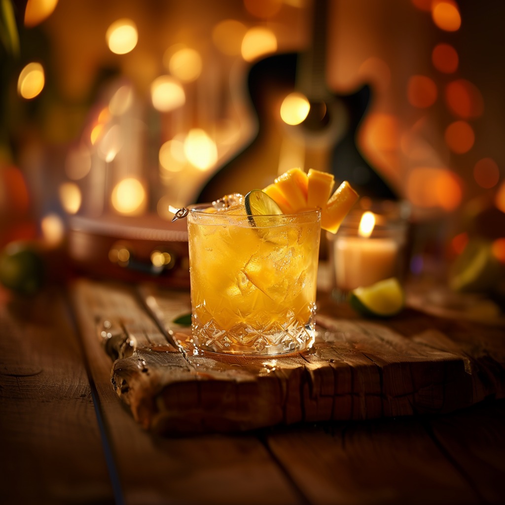 Santana Sunset cocktail image