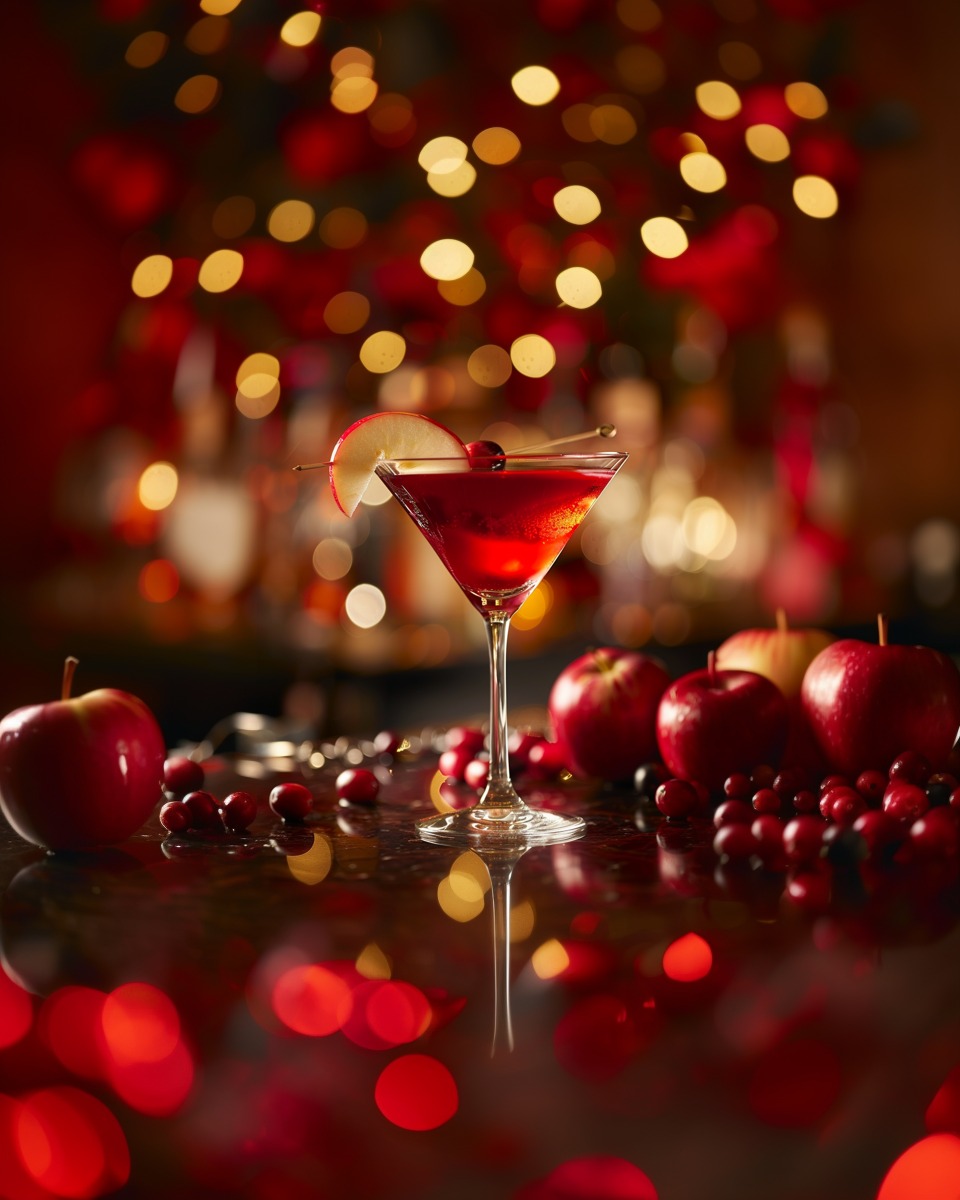 Washington Apple Martini cocktail image