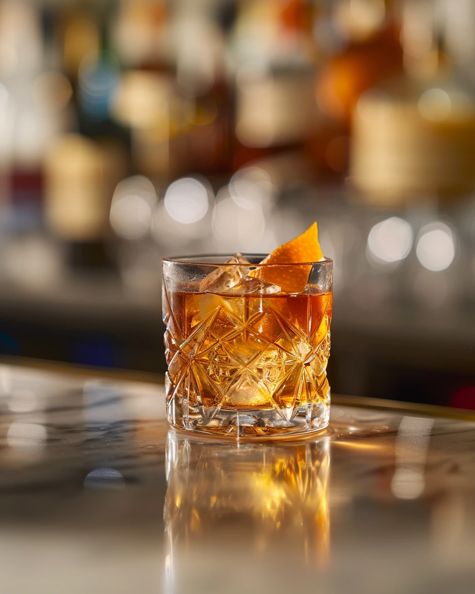 Afterglow Old Fashioned cocktail recipe