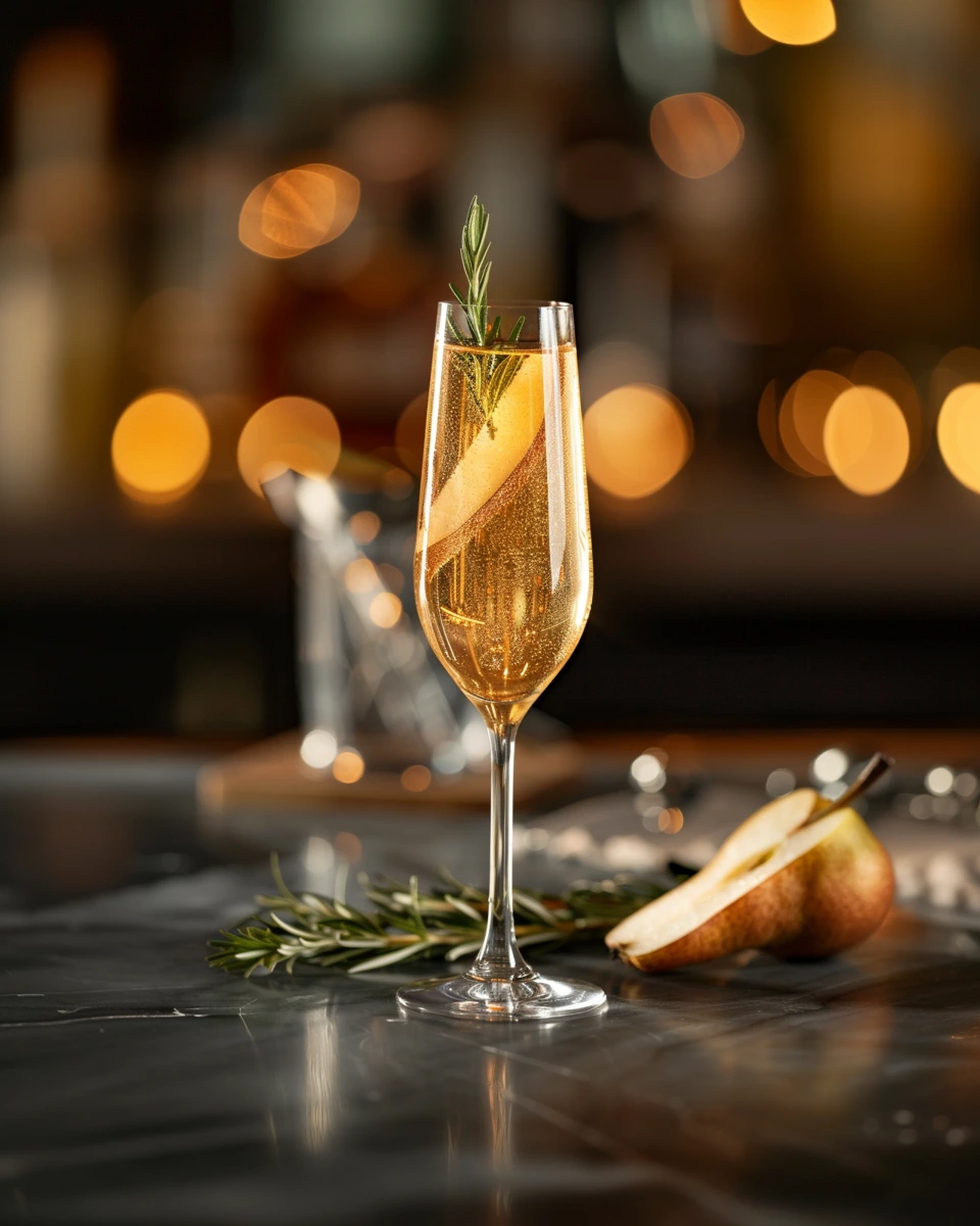 Alpine Kirsch Sparkler cocktail recipe