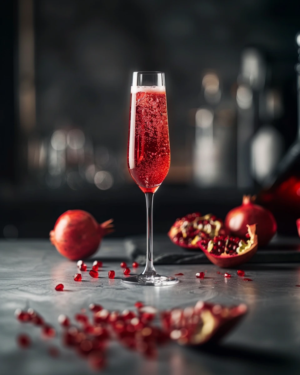 Bosphorus Pomegranate Spritz cocktail recipe