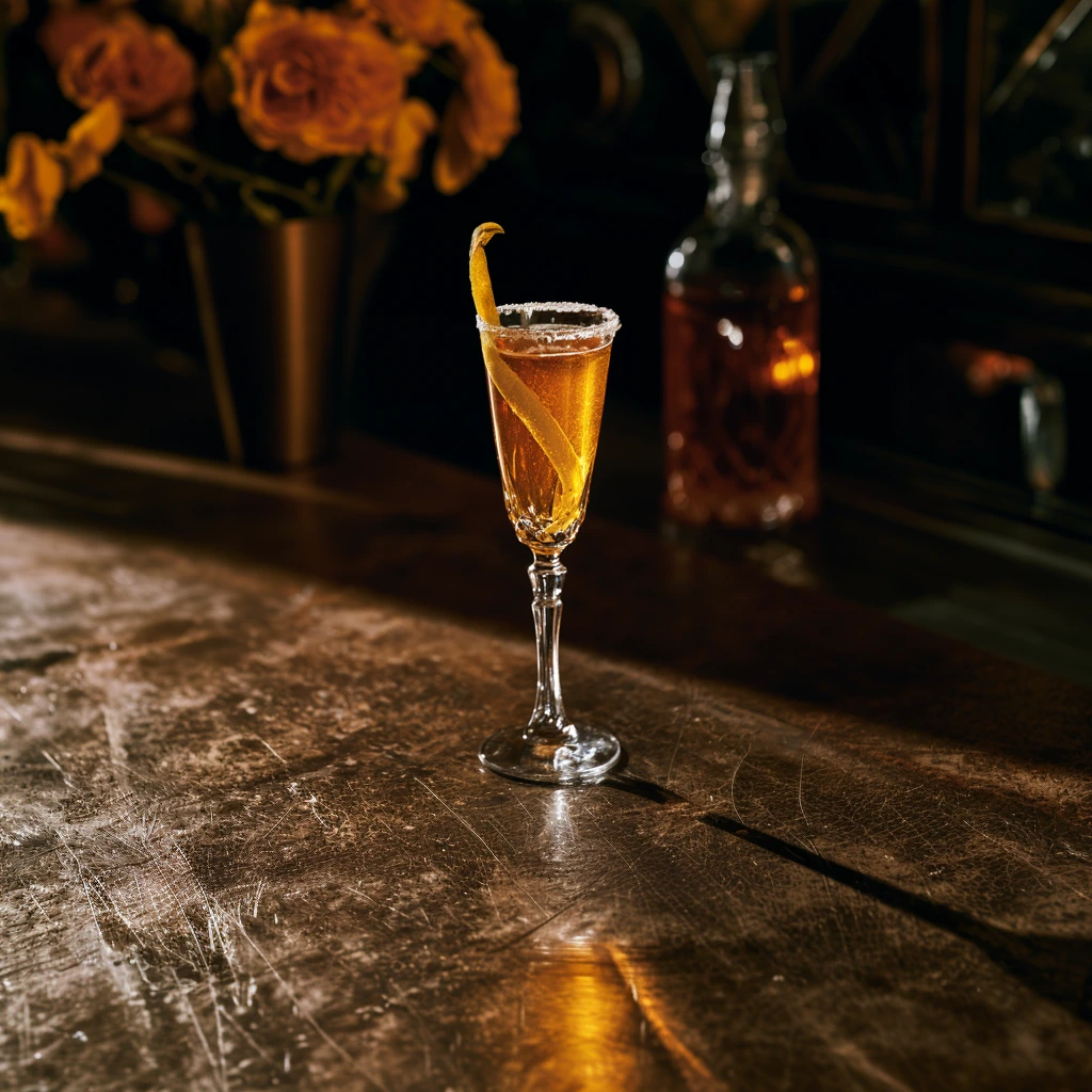 Brandy Crusta cocktail recipe