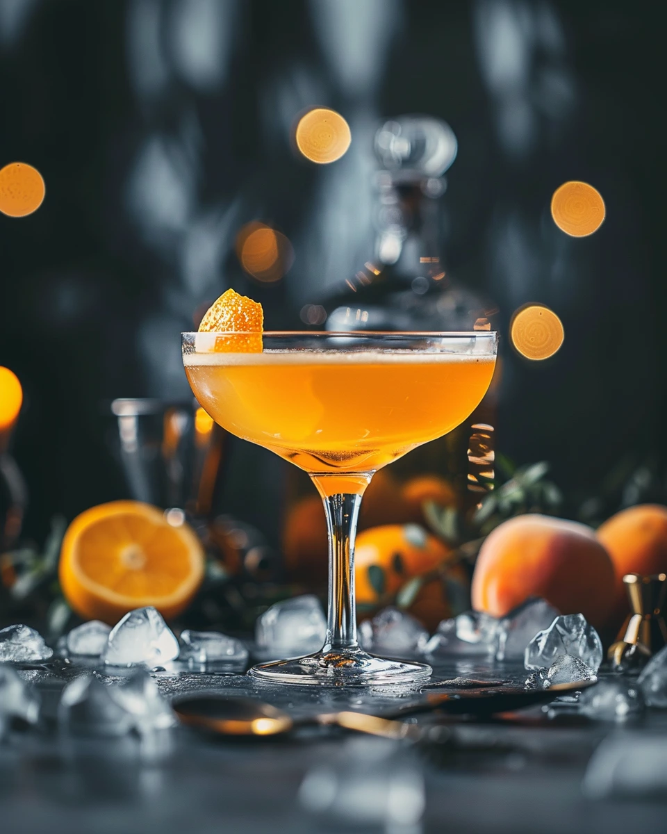 Budapest Honey Apricot cocktail recipe