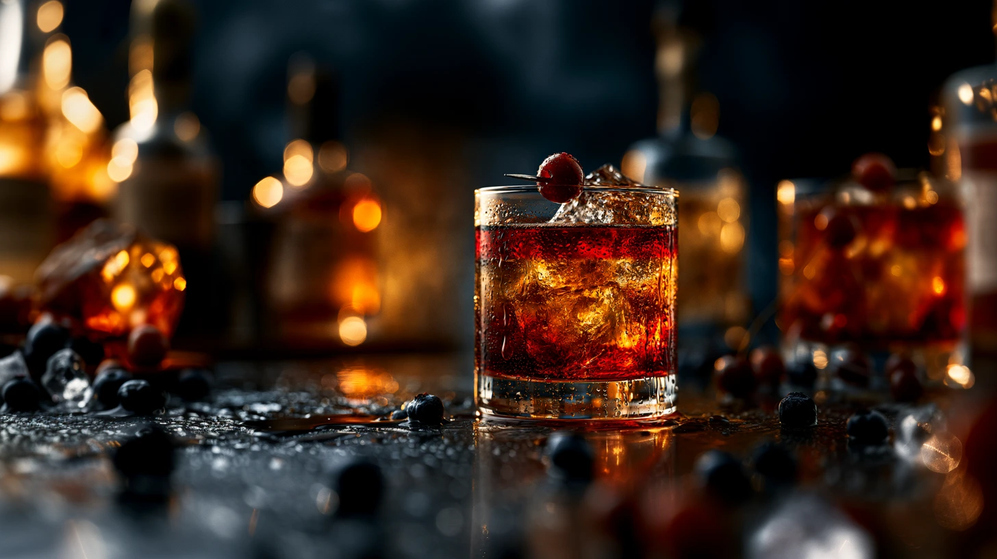 Cherry Cola Manhattan