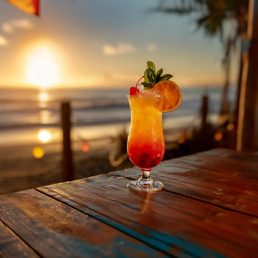 A smooth, spicy, herbal cocktail with layered, bold flavours.