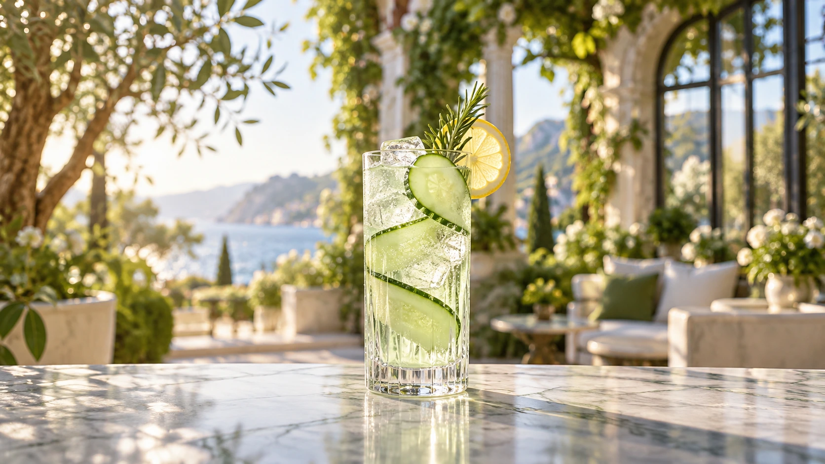 Cucumber Tonic Garden cocktail recipe