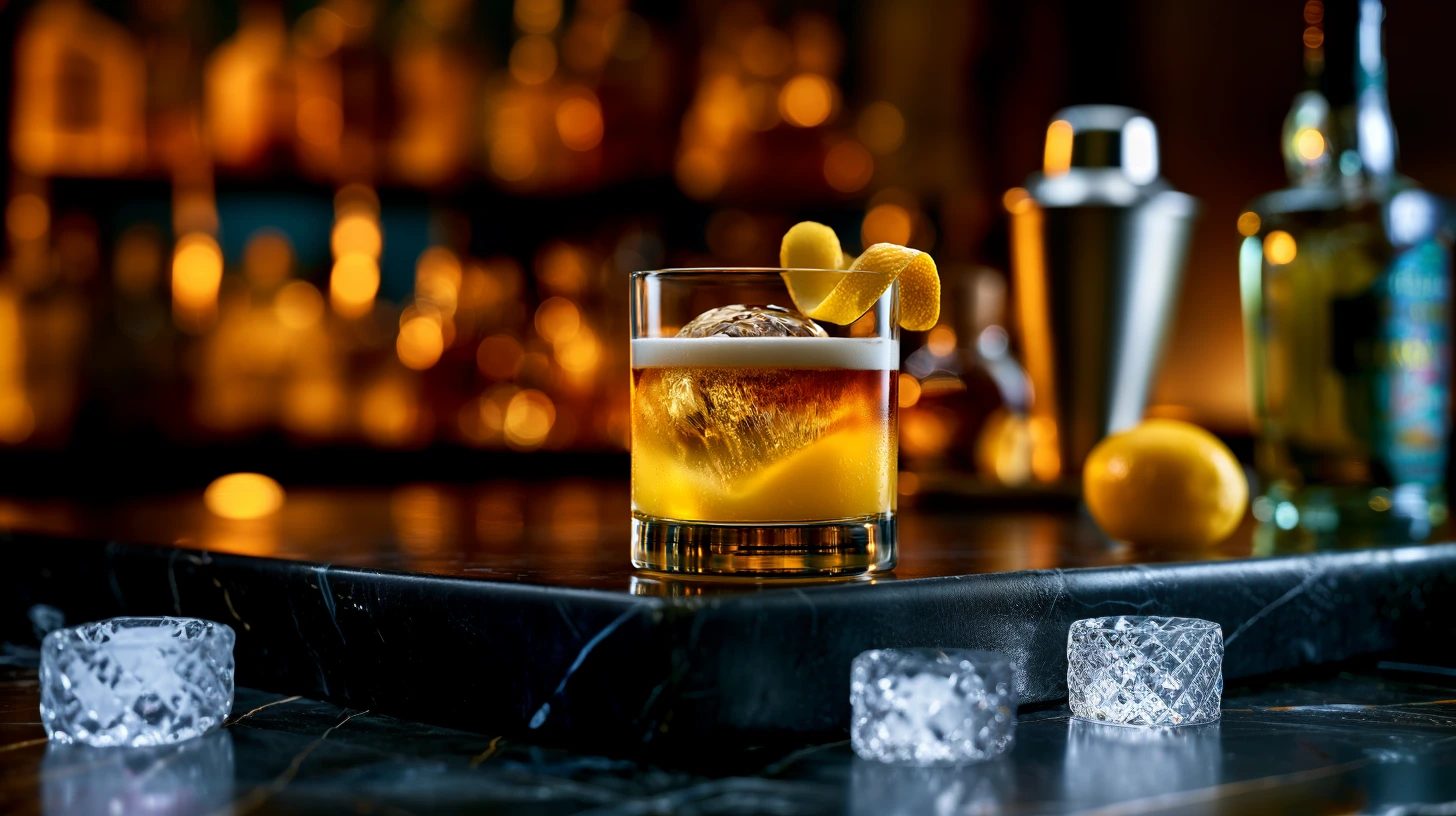 Drambuie Sour cocktail