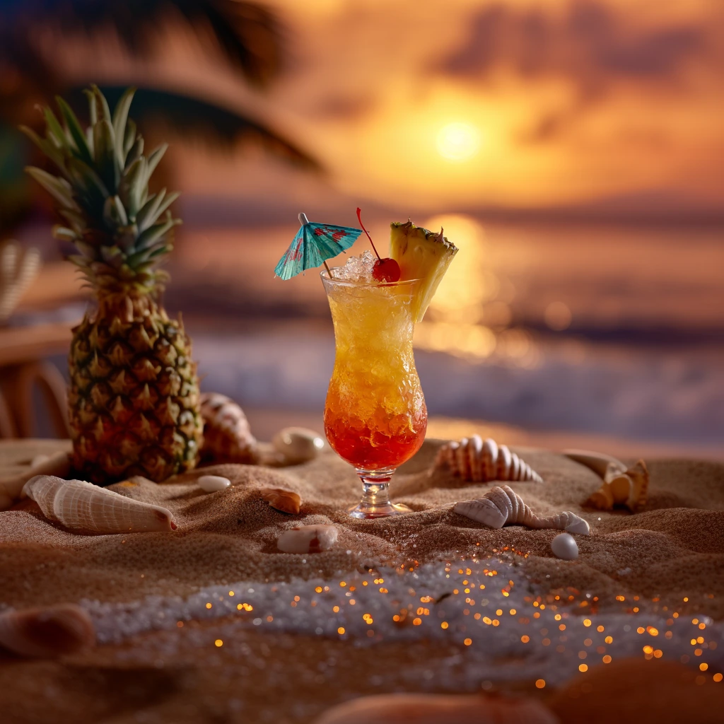 A zesty, herbal, refreshing cocktail with layered, bold flavours.