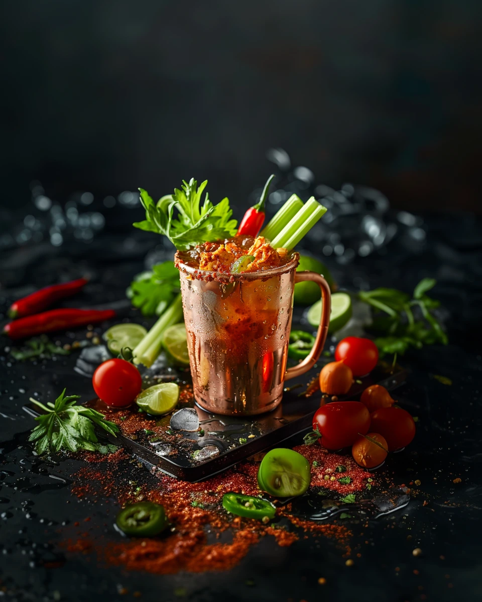 Kimchi Bloody Mary Mule