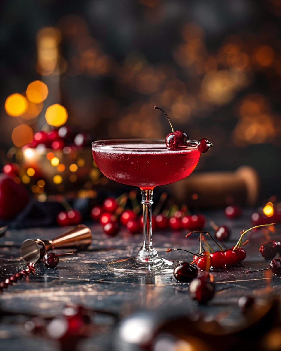 Kyiv Cherry Gold cocktail recipe