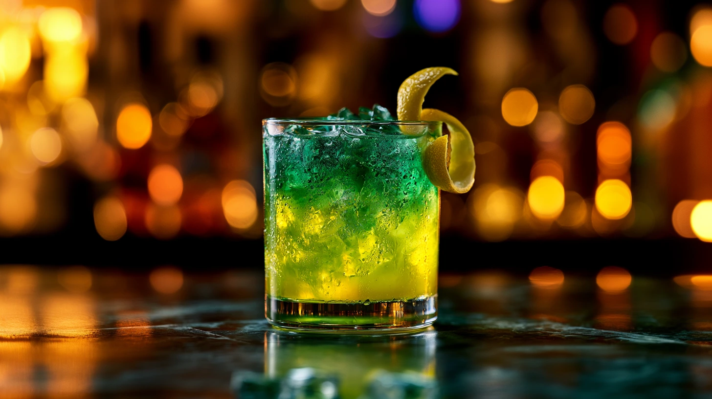 Midori Sour cocktail