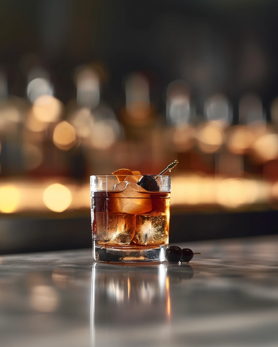Night Train Manhattan cocktail recipe