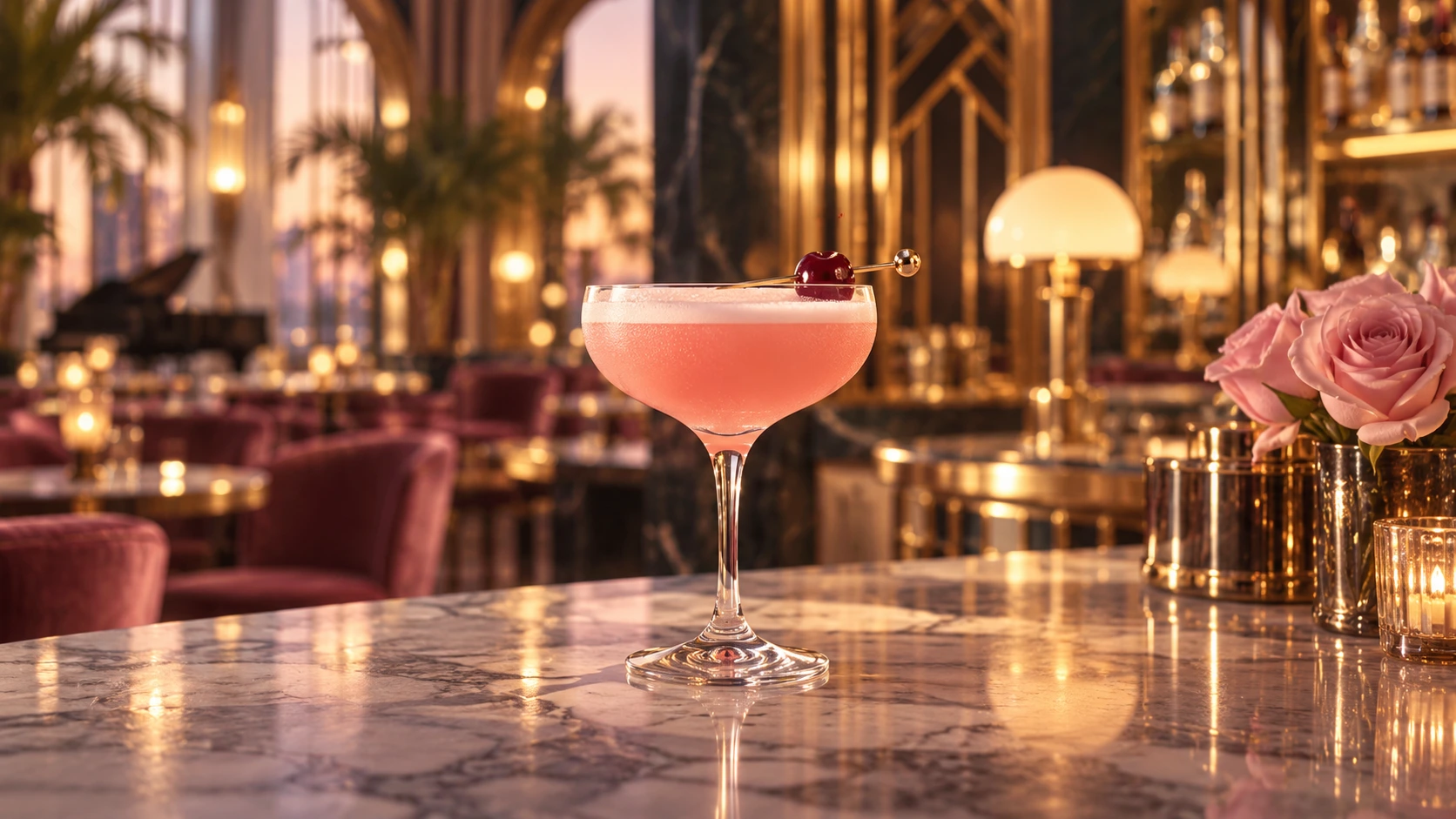 Pink Lady cocktail recipe