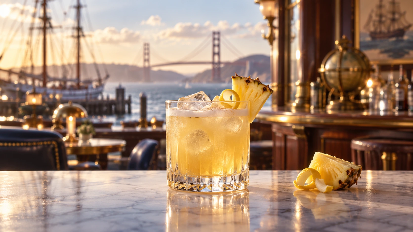 Pisco Punch cocktail recipe