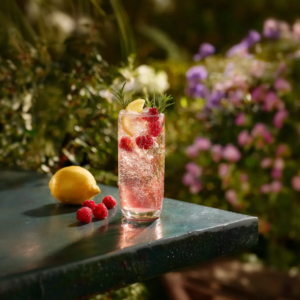 A citrusy, smooth, refreshing cocktail with layered, bold flavours.