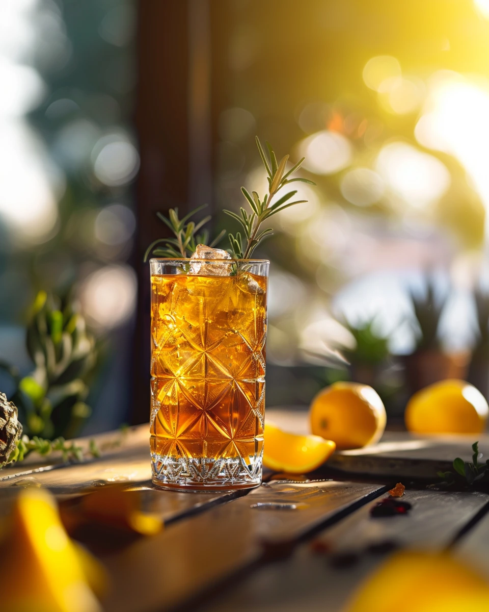 Salted Honey Highball cocktail recipe