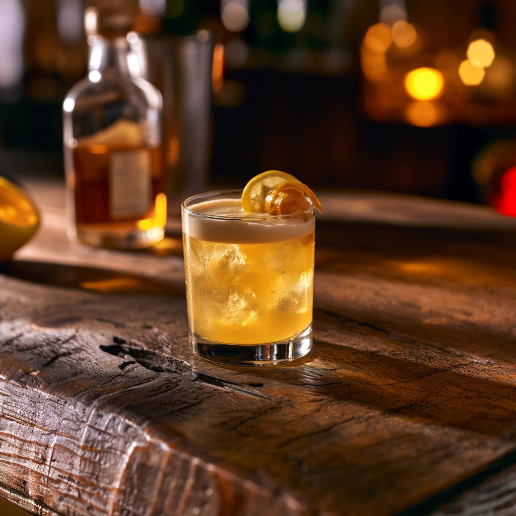 Scotch Sour cocktail recipe