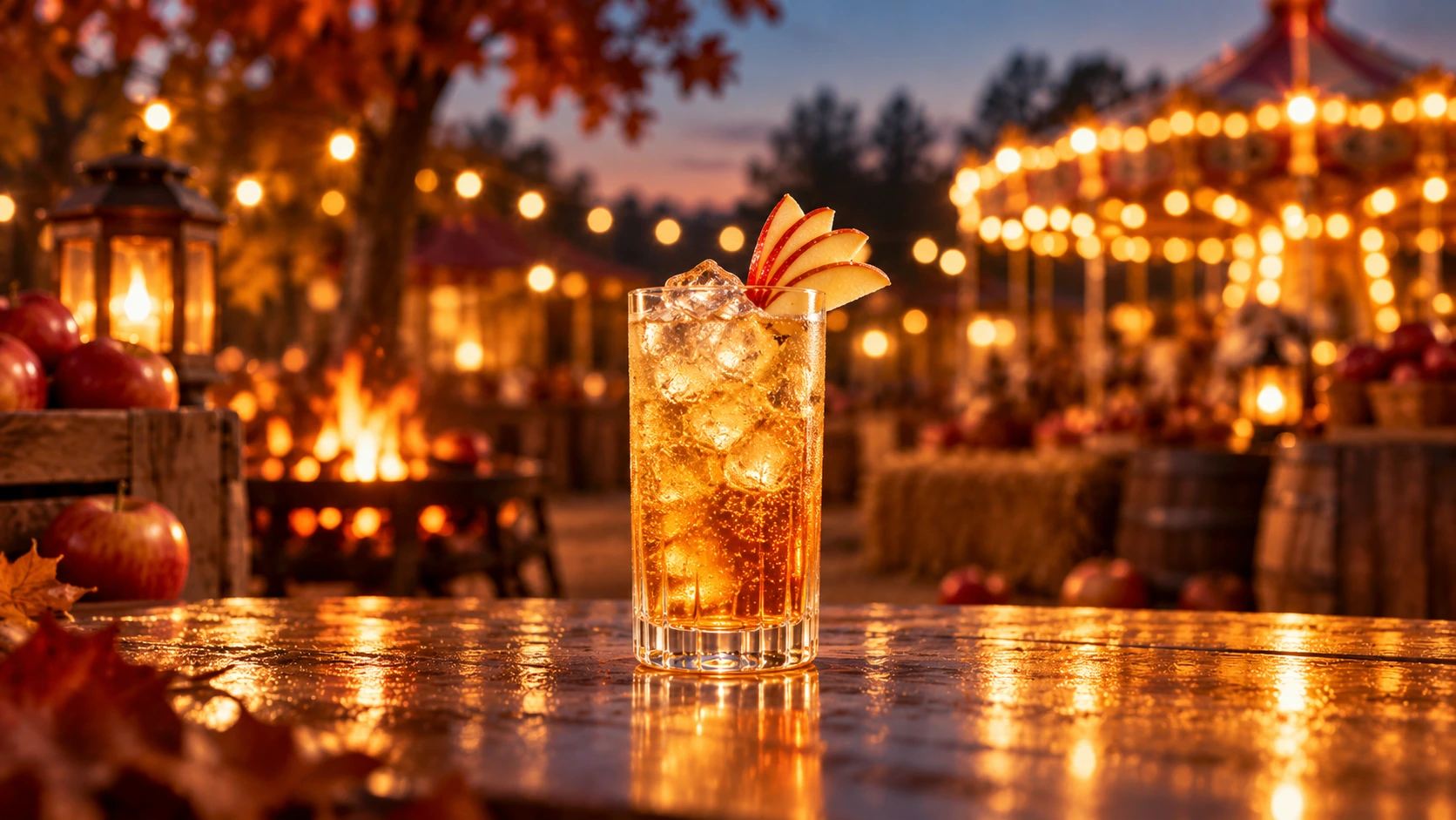 Toffee Apple Fizz