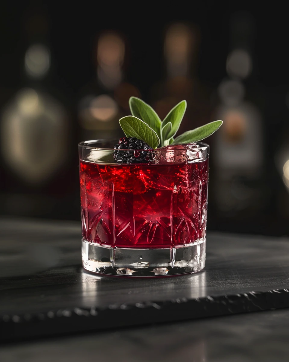 Transylvanian Plum Smash cocktail recipe