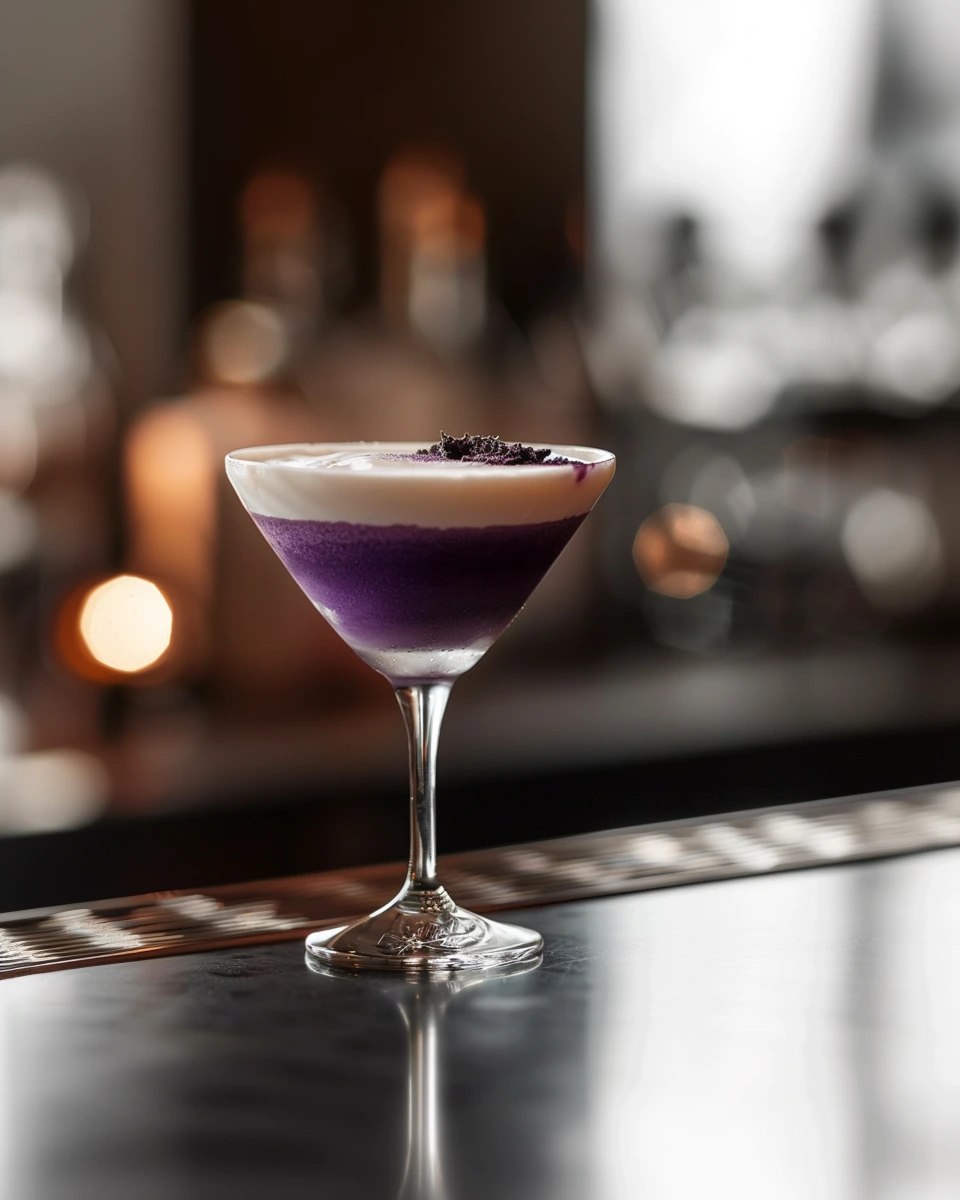 Ube Velvet Flip