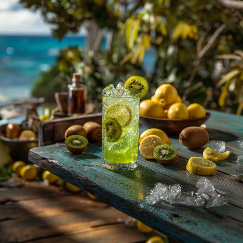 Bright, zesty, and refreshing with a tropical twist.