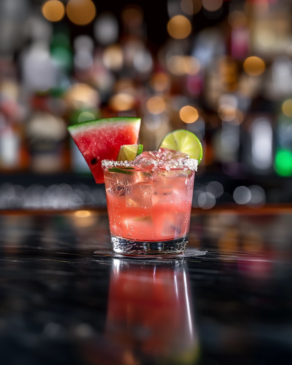 Wasabi Watermelon Margarita