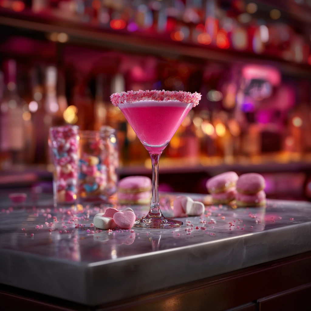 Sweet and tangy raspberry at the front, balanced by a touch of citrus to cut through the sugar. 
