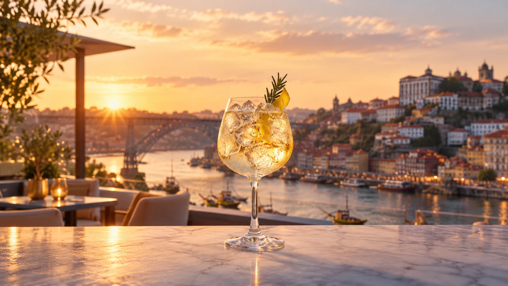 White Port Tonic cocktail recipe