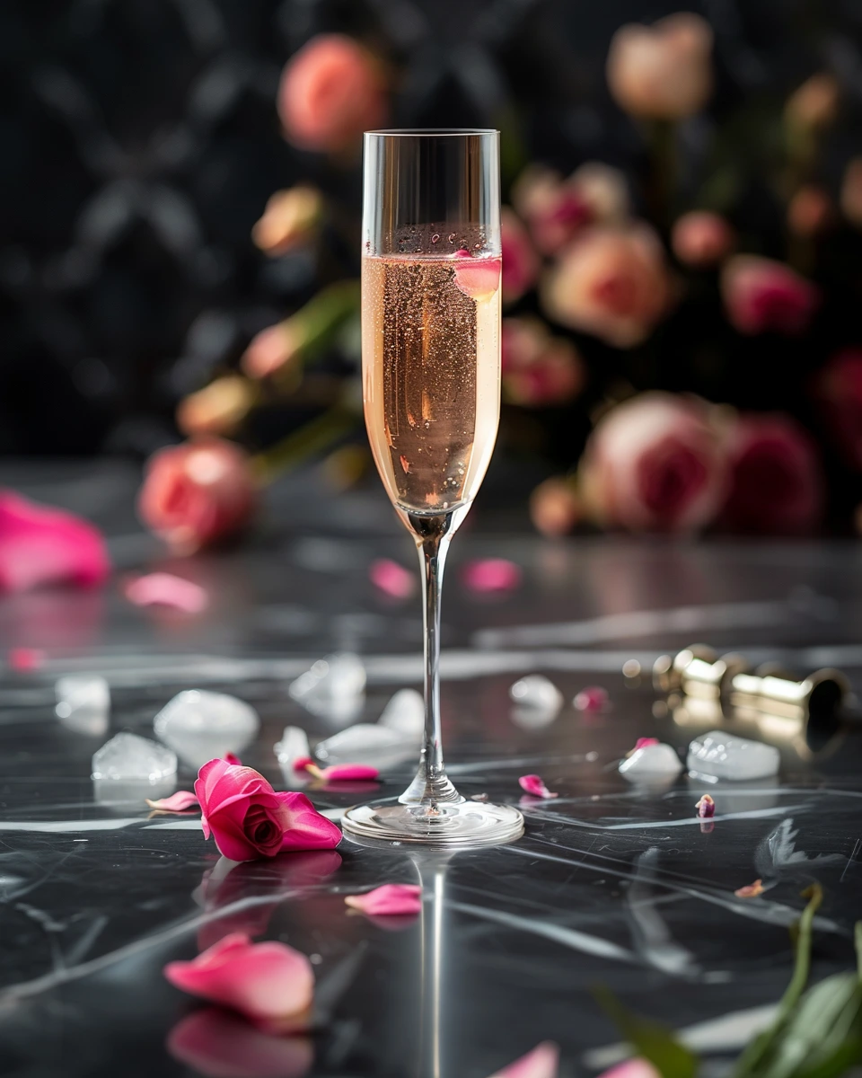 White Rose Royale cocktail recipe