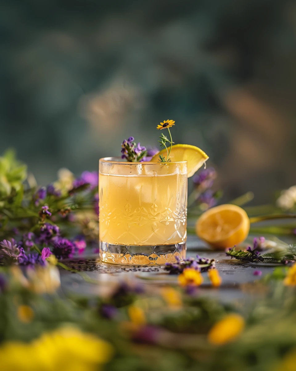 Wildflower Smash cocktail recipe
